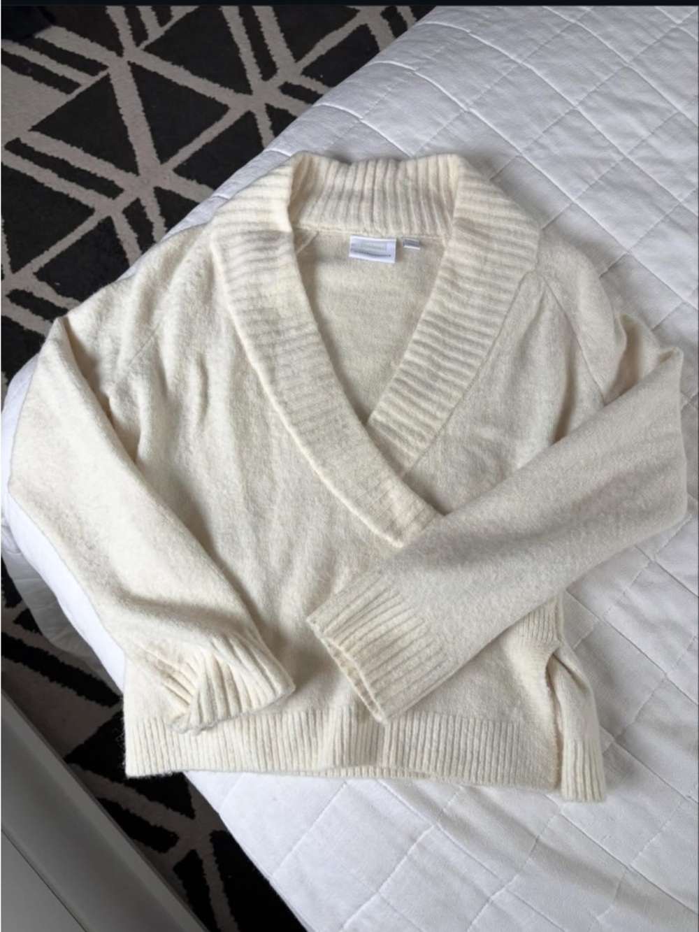 Anthropology wool wrap sweater